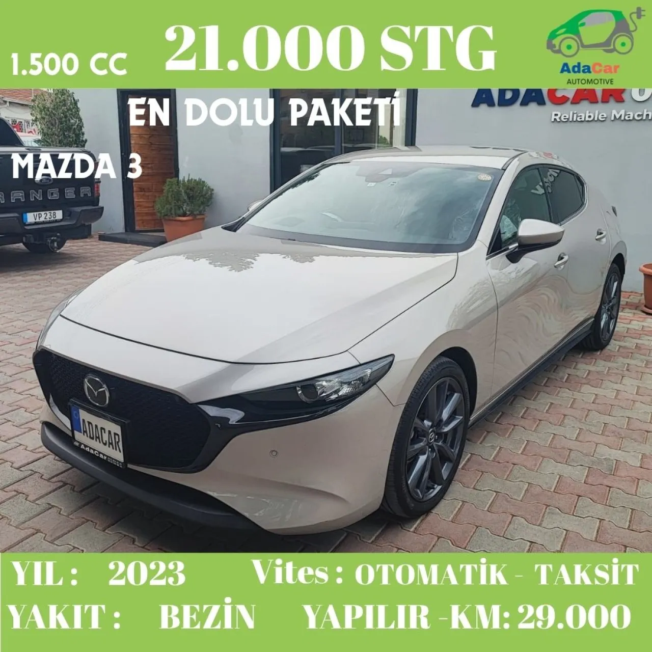 2023 Model Otomatik Mazda 3