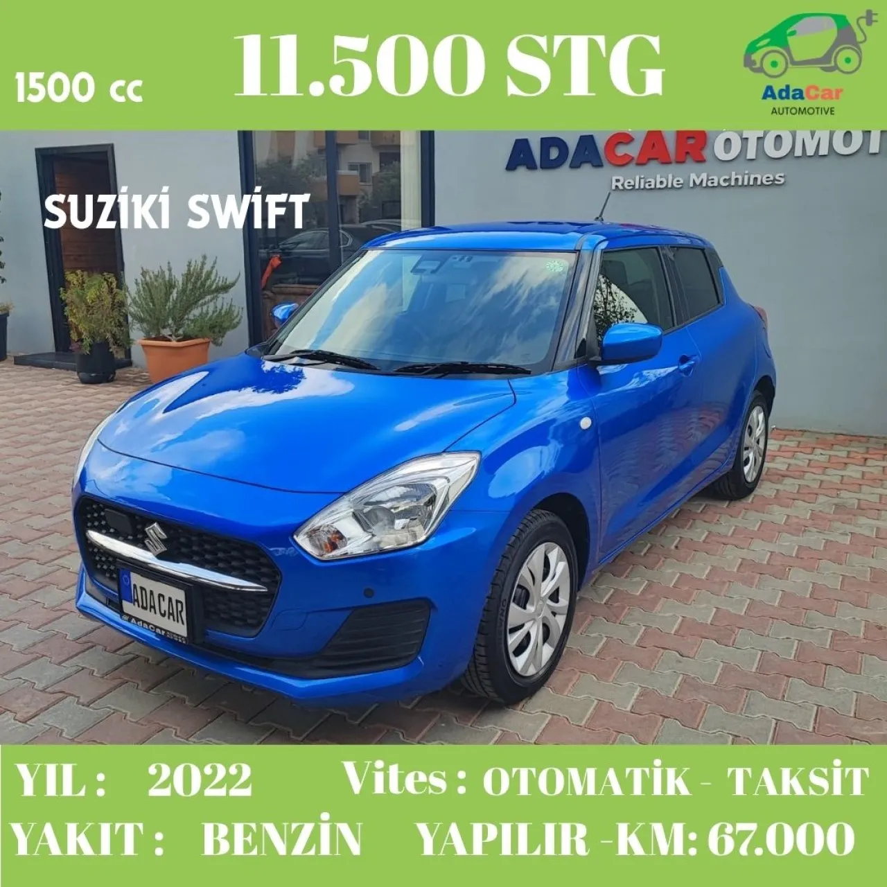 2022 Model Otomatik Suzuki Swift