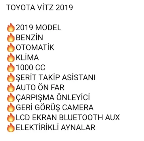 2019 Toyota Vitz - Önizleme 6