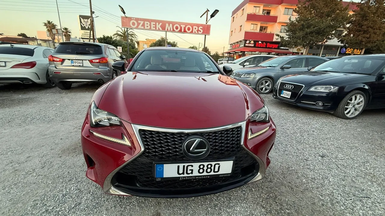 2016 Model Otomatik Lexus RC 200t